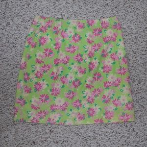 Lilly Pulitzer Floral Skirt